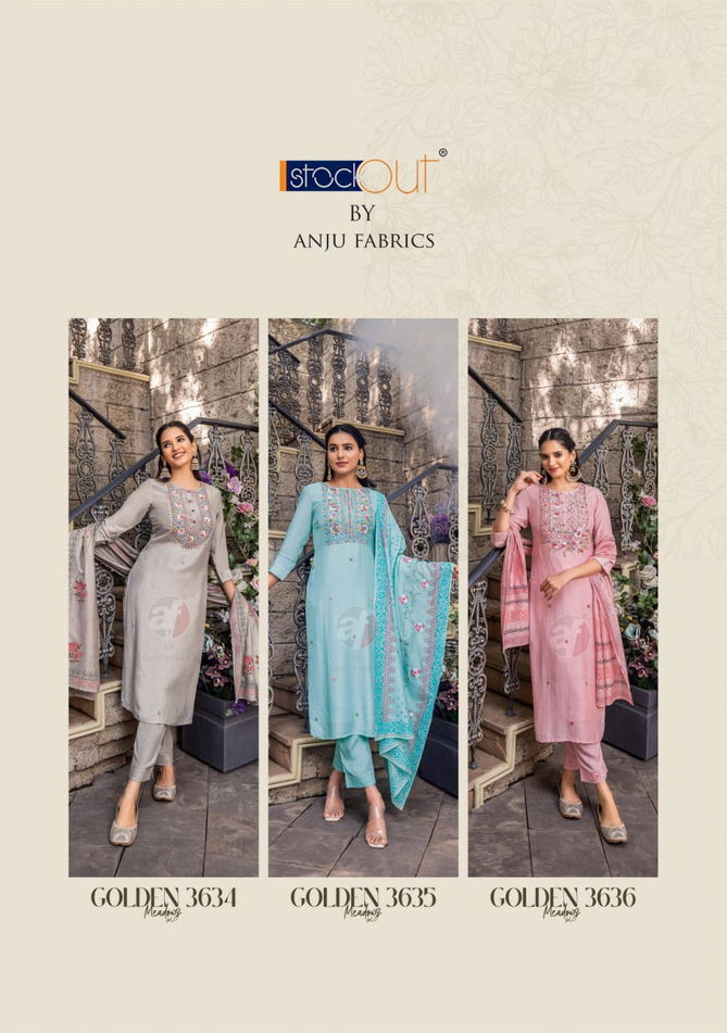 Golden Meadows Vol 3 By Af Plus Size Modal Designer Readymade Suits Wholesale Shop In Surat
